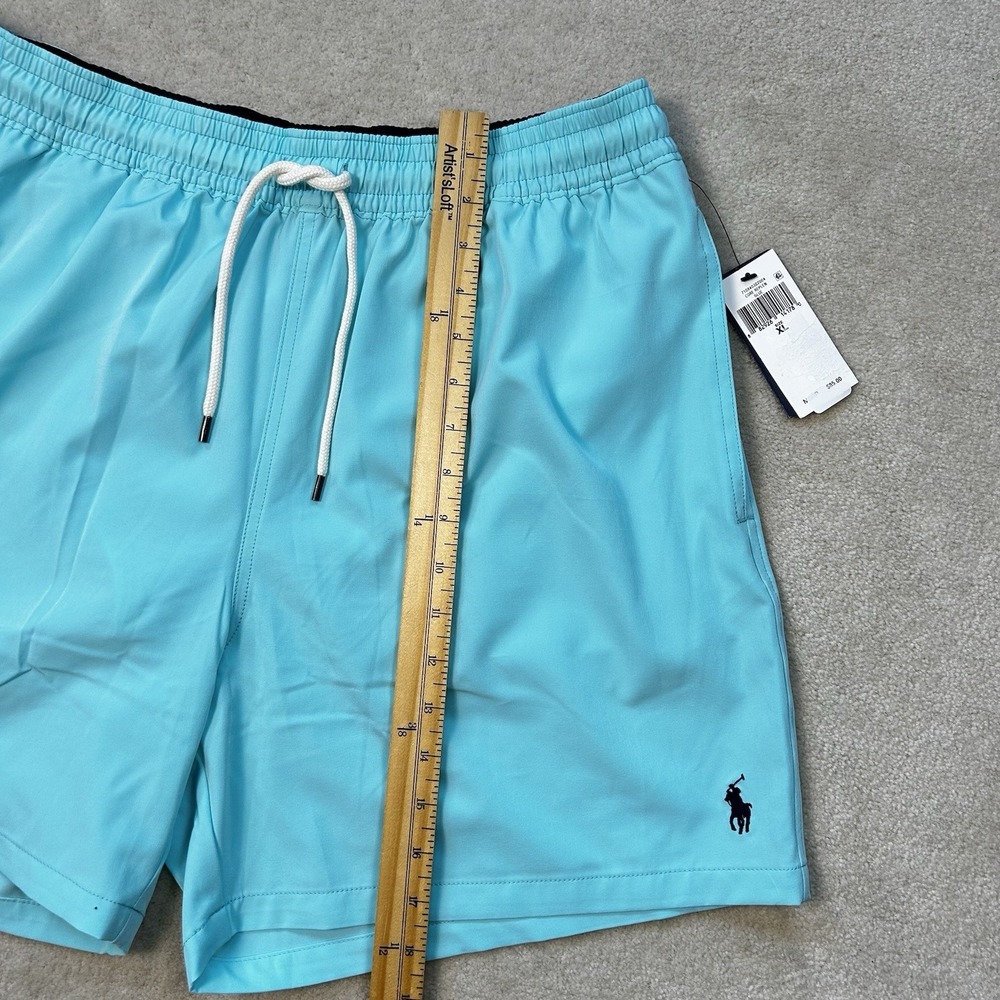 Polo Ralph Lauren Men's XL Swimsuit Shorts Lined Swim Trunks Pockets Drawstring - Picture 5 of 9